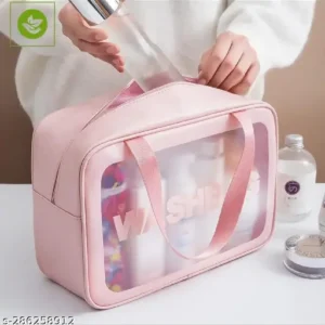 Wash Bag Waterproof (Pink)